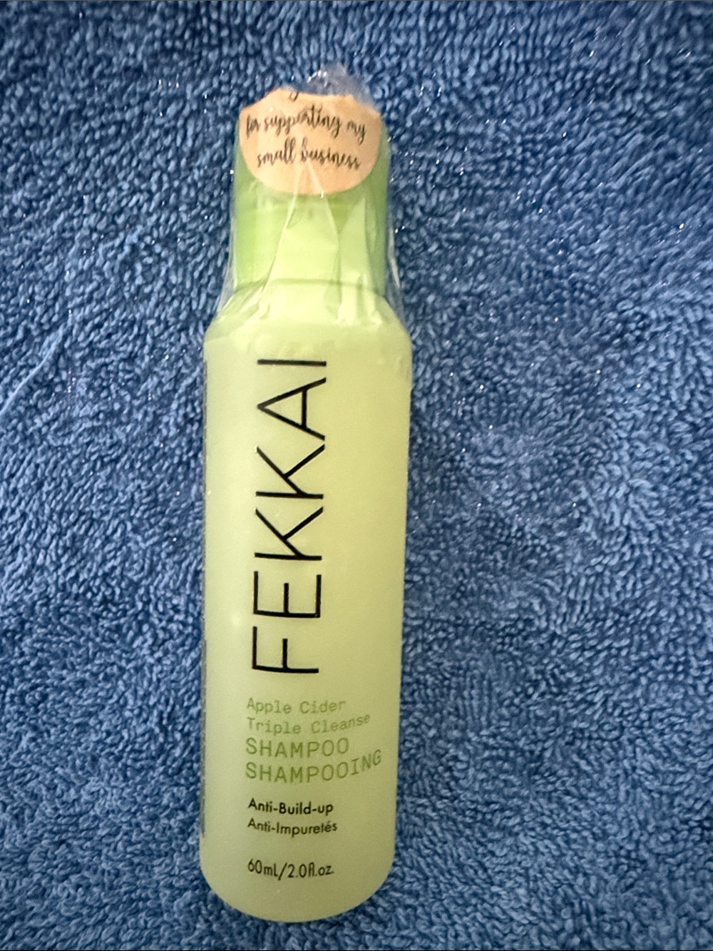 Fekkai Apple Cider Triple Cleanse Shampoo - Light Green
